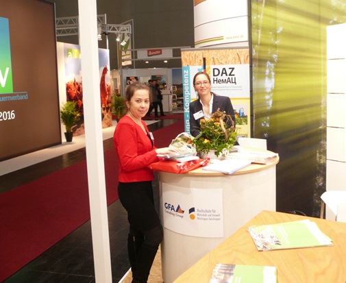 Das DAZ präsentiert sich auf der EuroTier 2016 