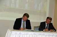 Немецкий аграрный центр в Казахстане (НемАЦ) был торжественно передан АМТК и НАНОЦ.